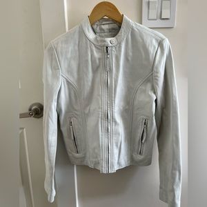 100% leather moto jacket from BB Dakota